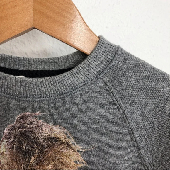 Baby Gap x Star Wars sweatshirt gray Chewbacca Snow Day size 2 years - Picture 5 of 12